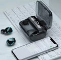M10 TWS Wireless Earbuds - 2500mAh Power Bank + LED Display